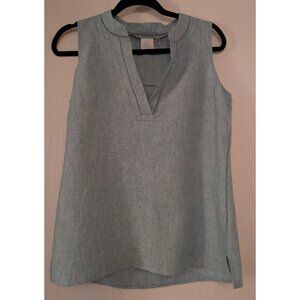 DB Life 100% Linen Sleeveless Top - Small